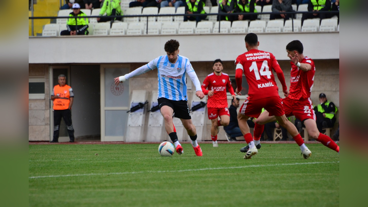 Erbaaspor, Somaspor'u 6-3 mağlup etti