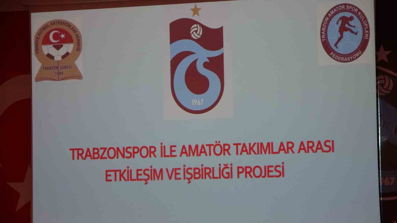 Trabzonspor ve Amatör Takımlar Arasında İş Birliği Projesi Başlıyor