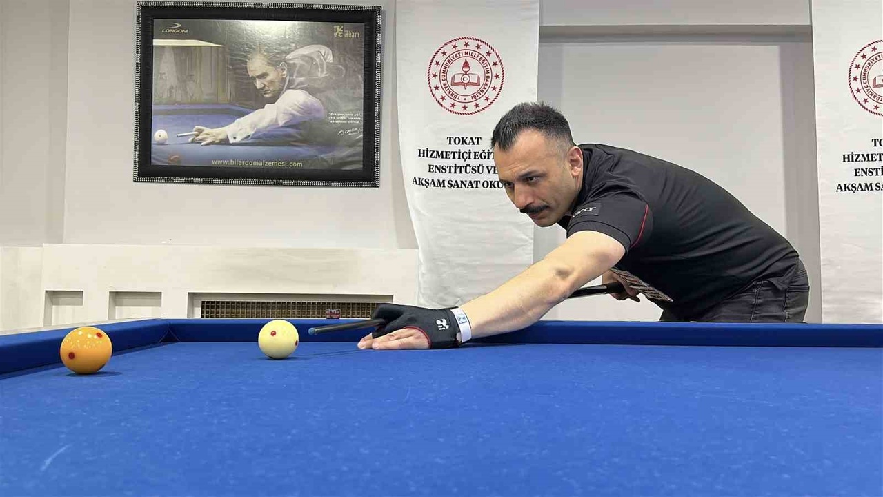 Tokatlı Bilardo Sporcusu Avrupa Şampiyonasında Kupa Hedefliyor