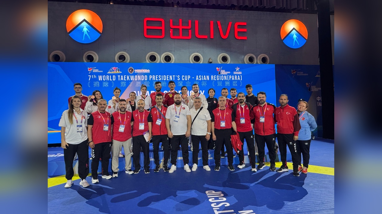 Milli Takım Taekwondo Sporcuları, Uluslararası Turnuvada 8 Madalya Kazandı