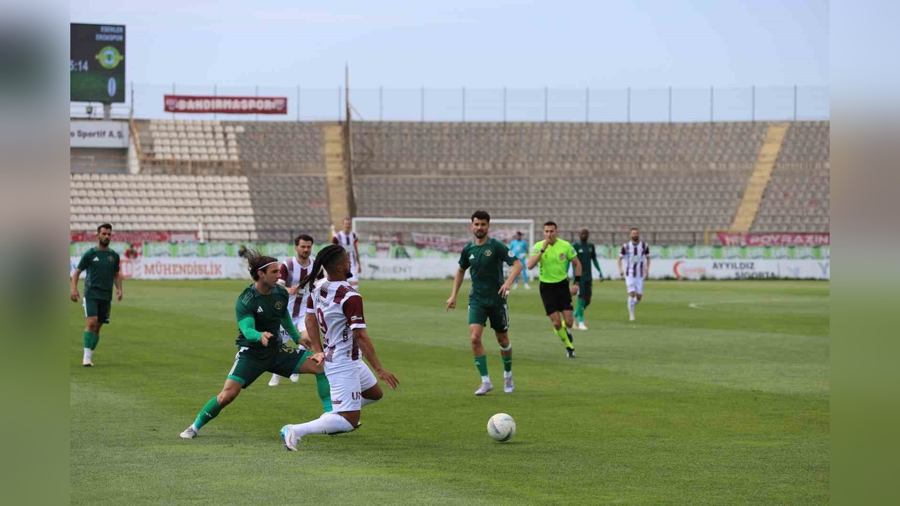 Bandırmaspor, Esenler Erokspor'u Evinde 1-0 Mağlup Etti