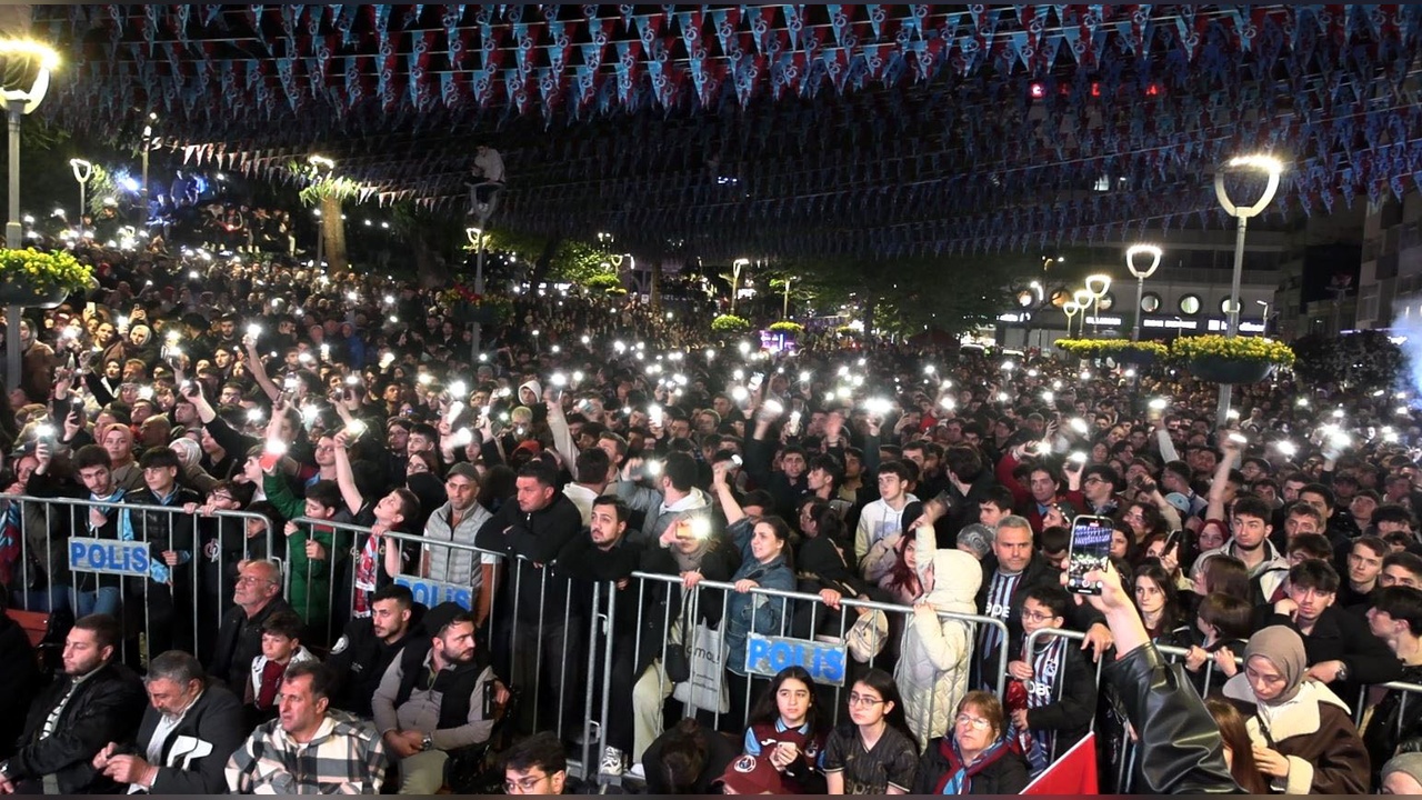 Trabzon’da Avrupa İkincisi Gençler Coşkuyla Kutlandı