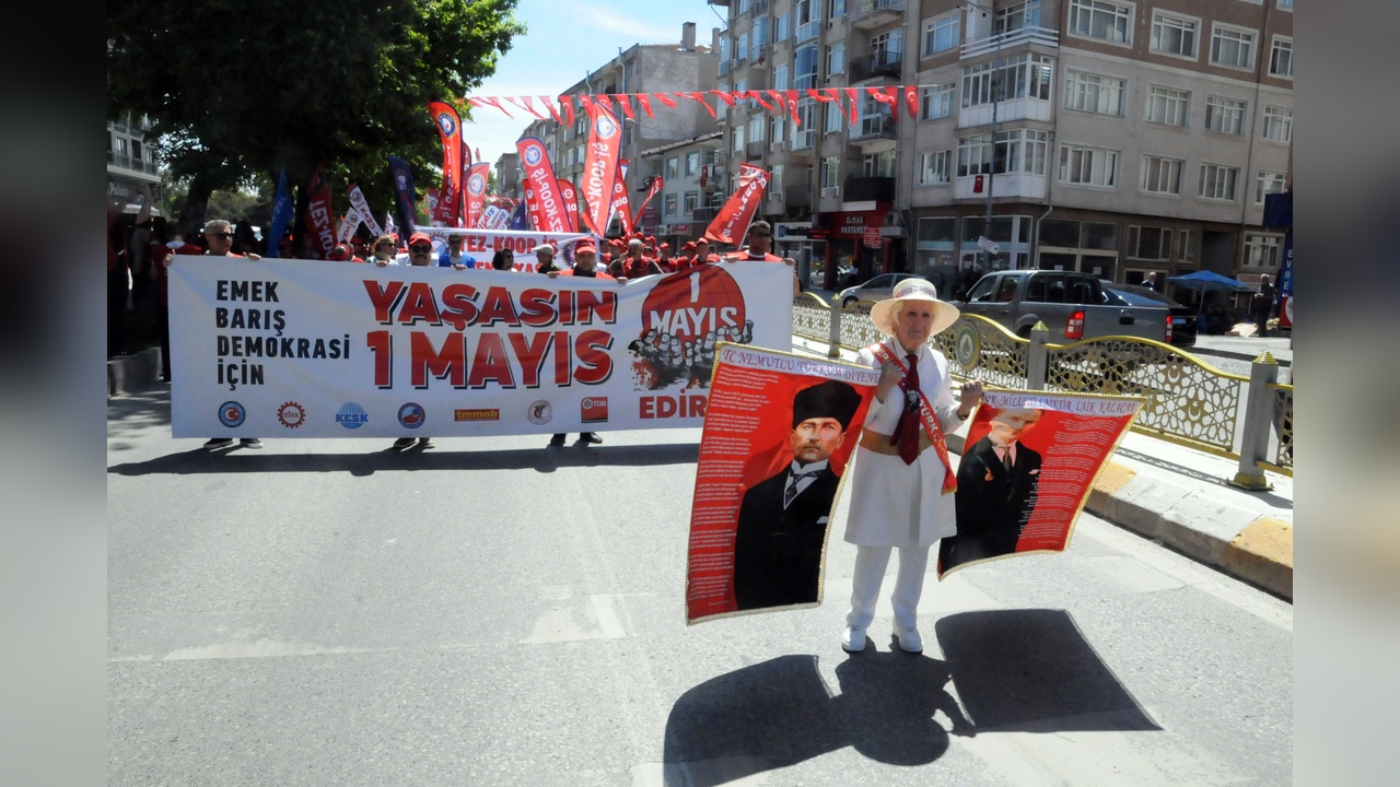 Trakya Bölgesinde 1 Mayıs Emek ve Dayanışma Günü Coşkuyla Kutlandı