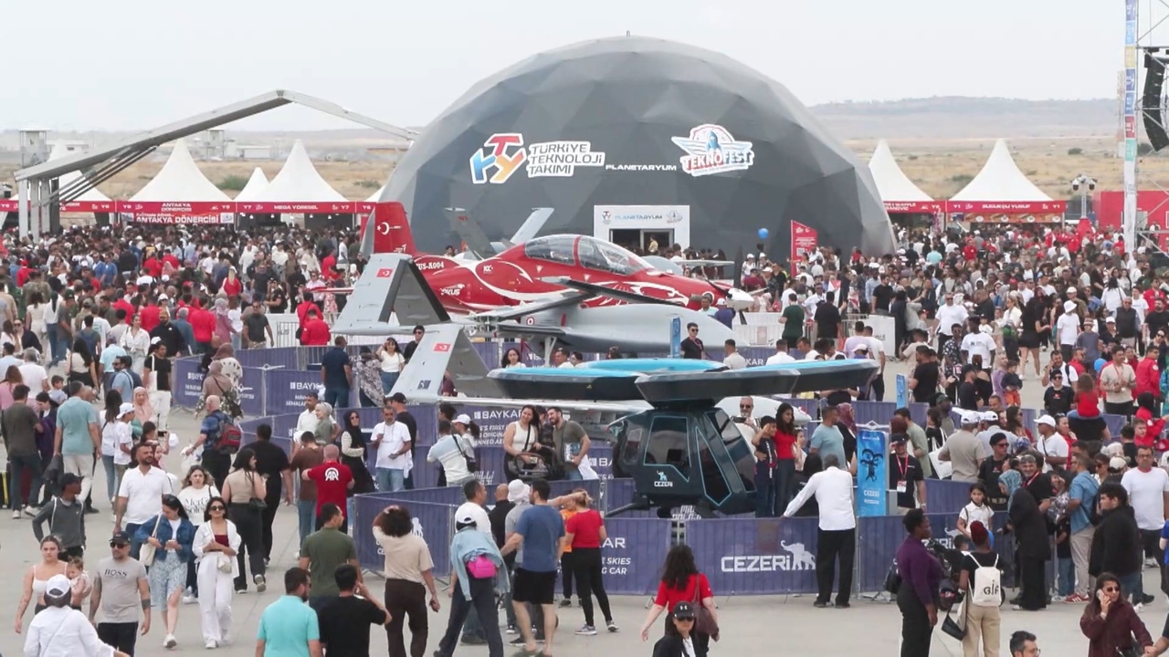 TEKNOFEST KKTC'nin İlk Günü Yoğun Katılımla Gerçekleşti