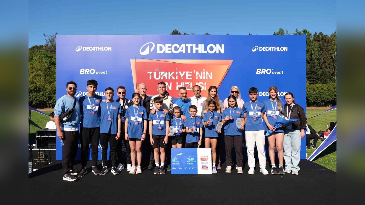 Türkiye'nin En Hızlı Çocukları Yarışmada Belirlendi
