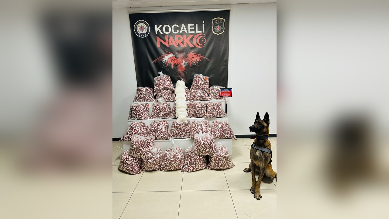 Kocaeli’de 397 Bin Sentetik Ecza Hap Operasyonu: 1 Tutuklama