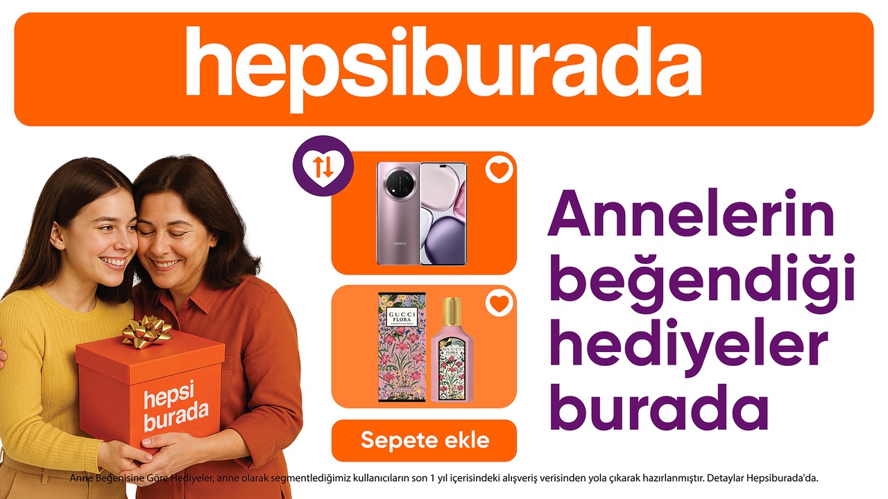Hepsiburada’dan Anneler Günü İçin Özel Hediye Seçenekleri