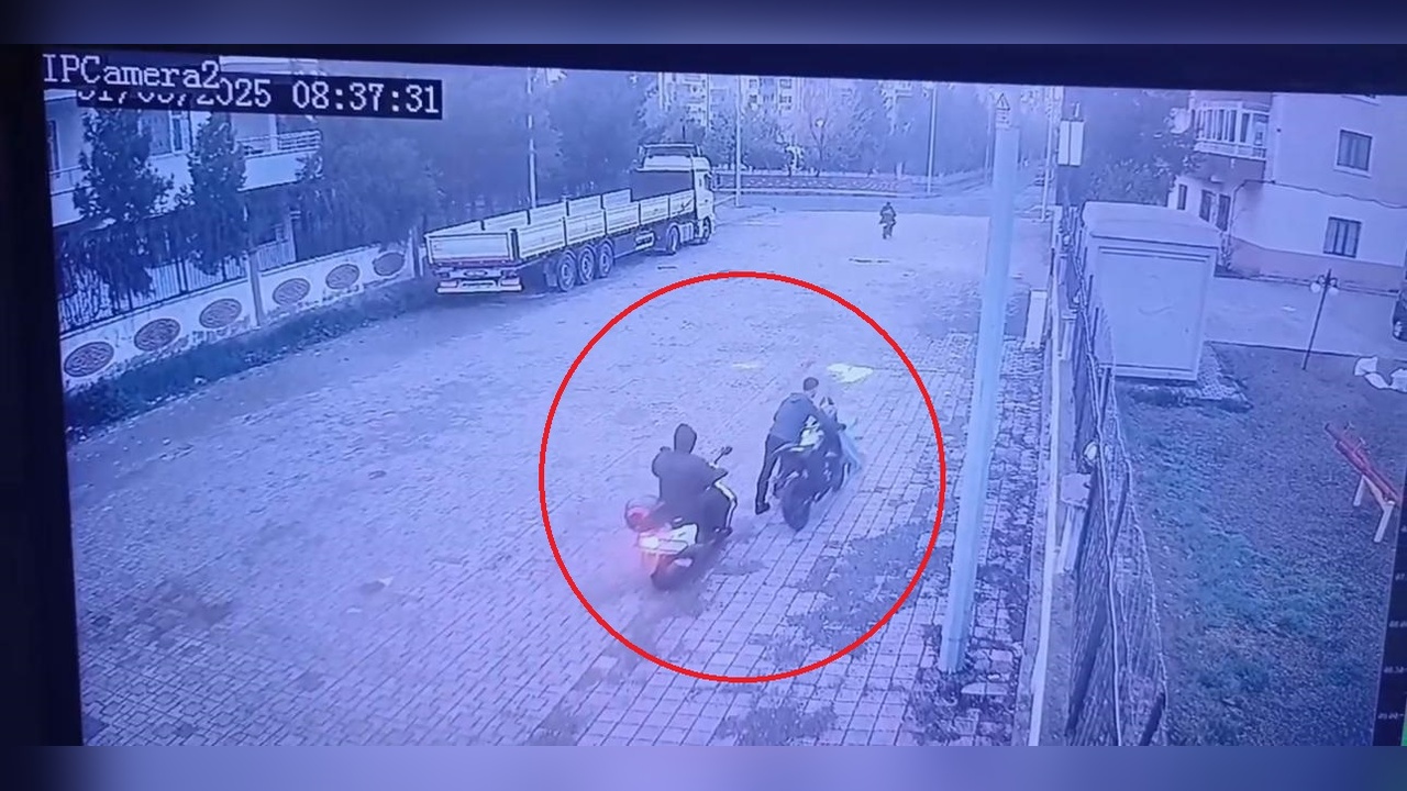 21 motosiklet çalan 2 kardeş yakalandı, o anlar kameraya yansıdı