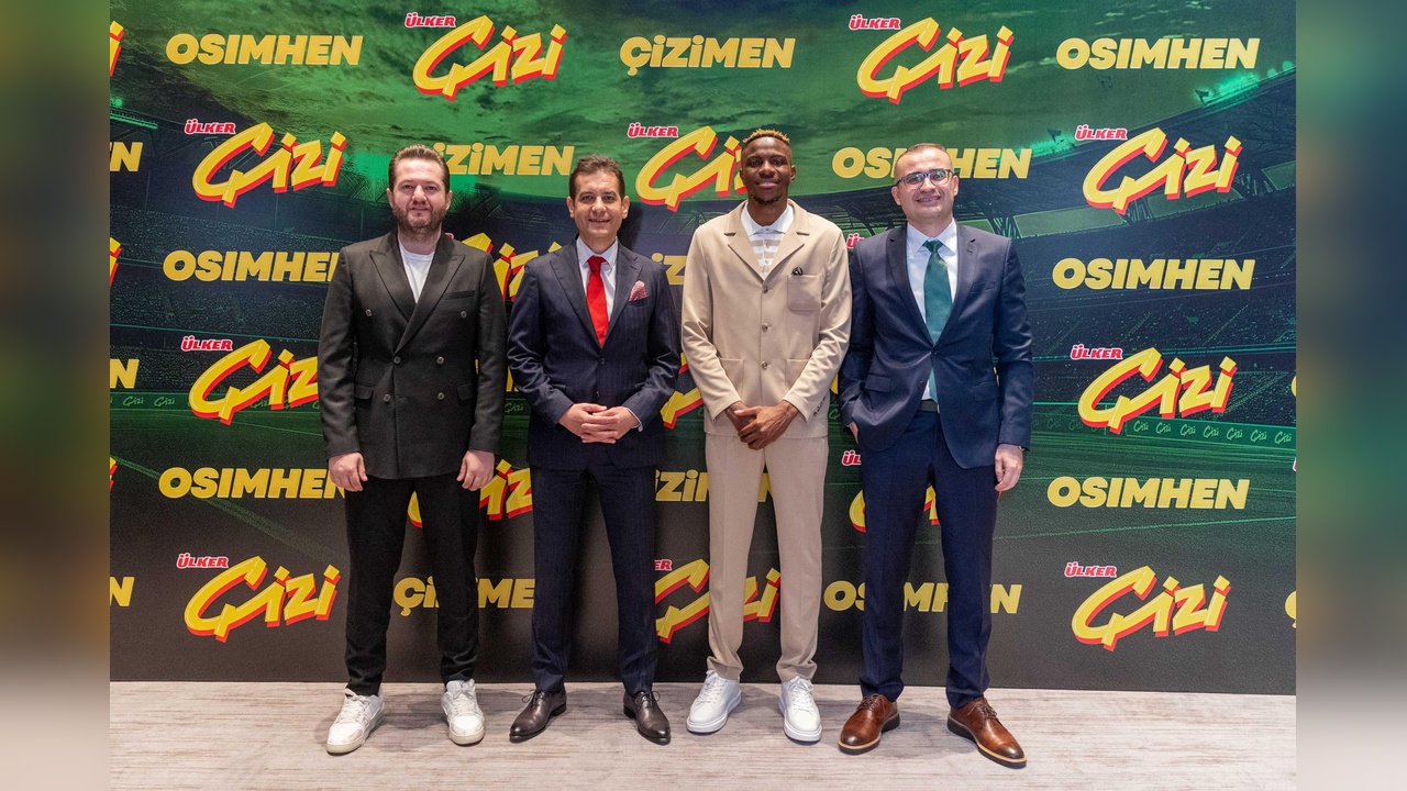 Ülker, Osimhen ve Çizimen’i sahnede buluşturdu