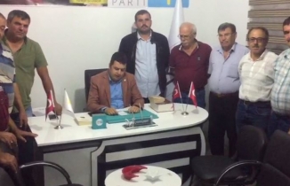 Isparta üst kurul delegesi ve Şarkikaraağaç ilçe başkanı Cemil Çelik Akşener'e mesaj
