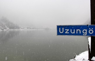 Uzungöl beyaza büründü