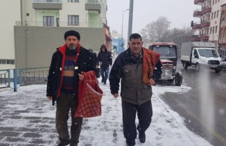 Babadan kalma heybelerle market alışverişi