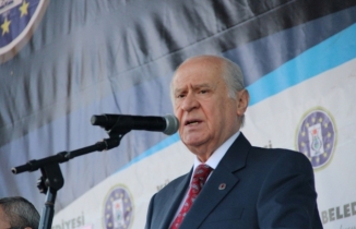 MHP lideri Bahçeli Kütahya'da
