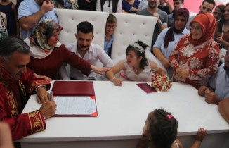 Down sendromlu Rabia’ya damatsız düğün