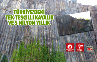Türkiye’deki tek tescilli kayalık