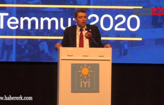 İYİ Parti İstanbul 2.Olağan Kongresi aday Ersin Beyaz'ın konuşması