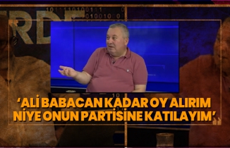 Cemal Enginyurt ‘’ ‘Ali Babacan kadar oy alırım niye onun partisine katılayım’’