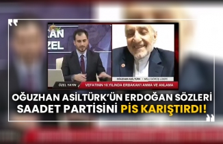 Oğuzhan Asiltürk’ün Erdoğan sözleri partiyi pis karıştırdı!