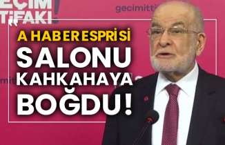 Karamollaoğlu'nun A Haber esprisi salonu kahkahaya boğdu!