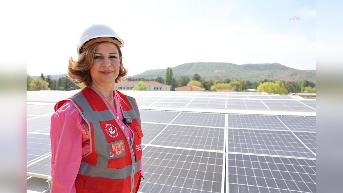 Eskişehir'de Çevre Dostu Güneş Enerjisi Santrali Hizmete Girdi