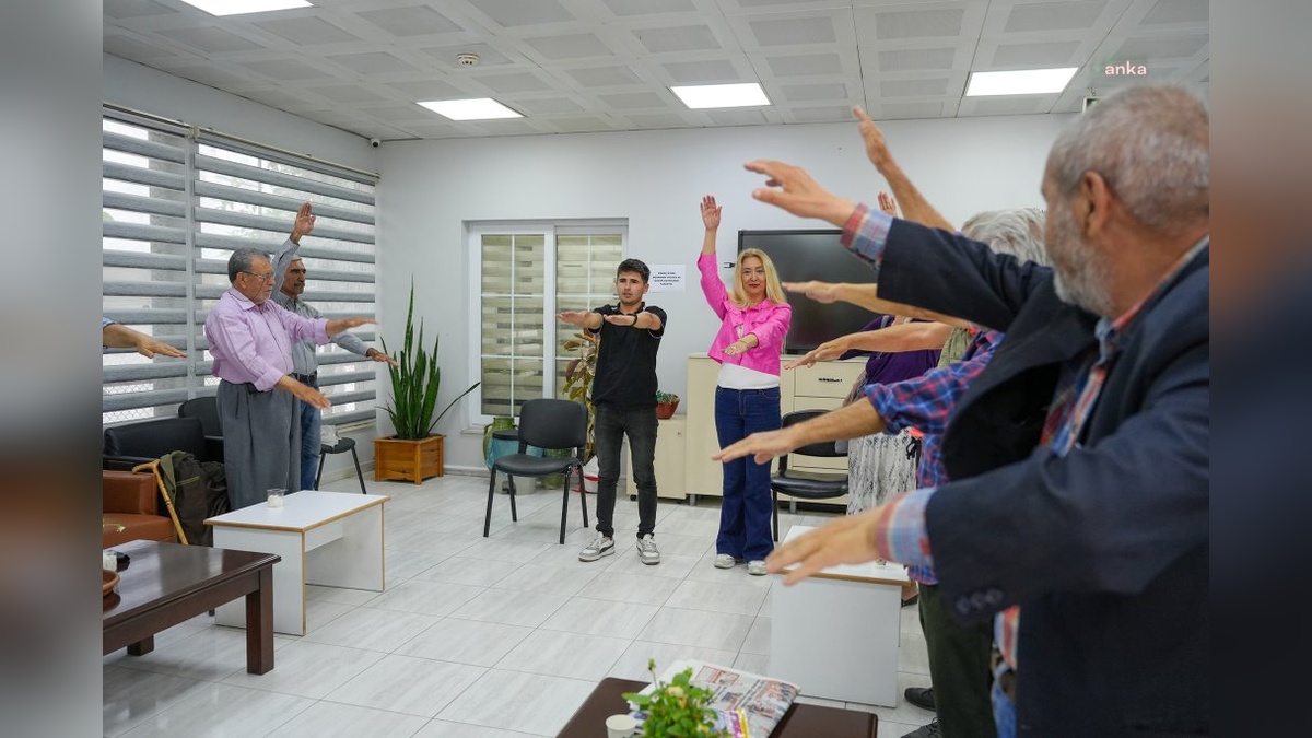Tarsus Belediyesi, Dünya Sağlık İçin Hareket Et Günü'nde emeklileri harekete geçirdi