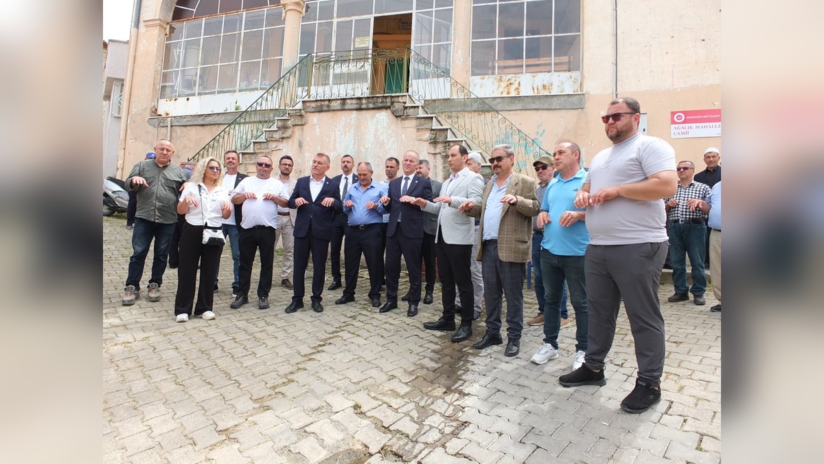 Ağacık Köyü'nde Kuraklık Nedeniyle Yağmur Duası Yapıldı