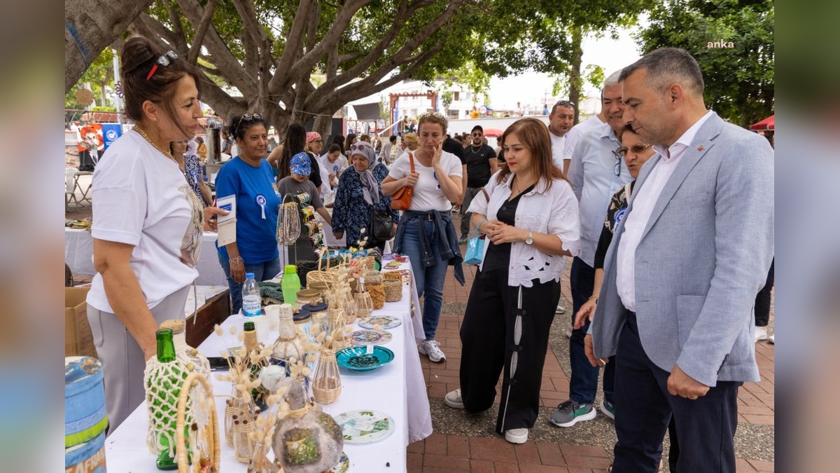 Manavgat Belediye Başkanı Kara, ÇYDD Dayanışma Kermesi'ni Ziyaret Etti