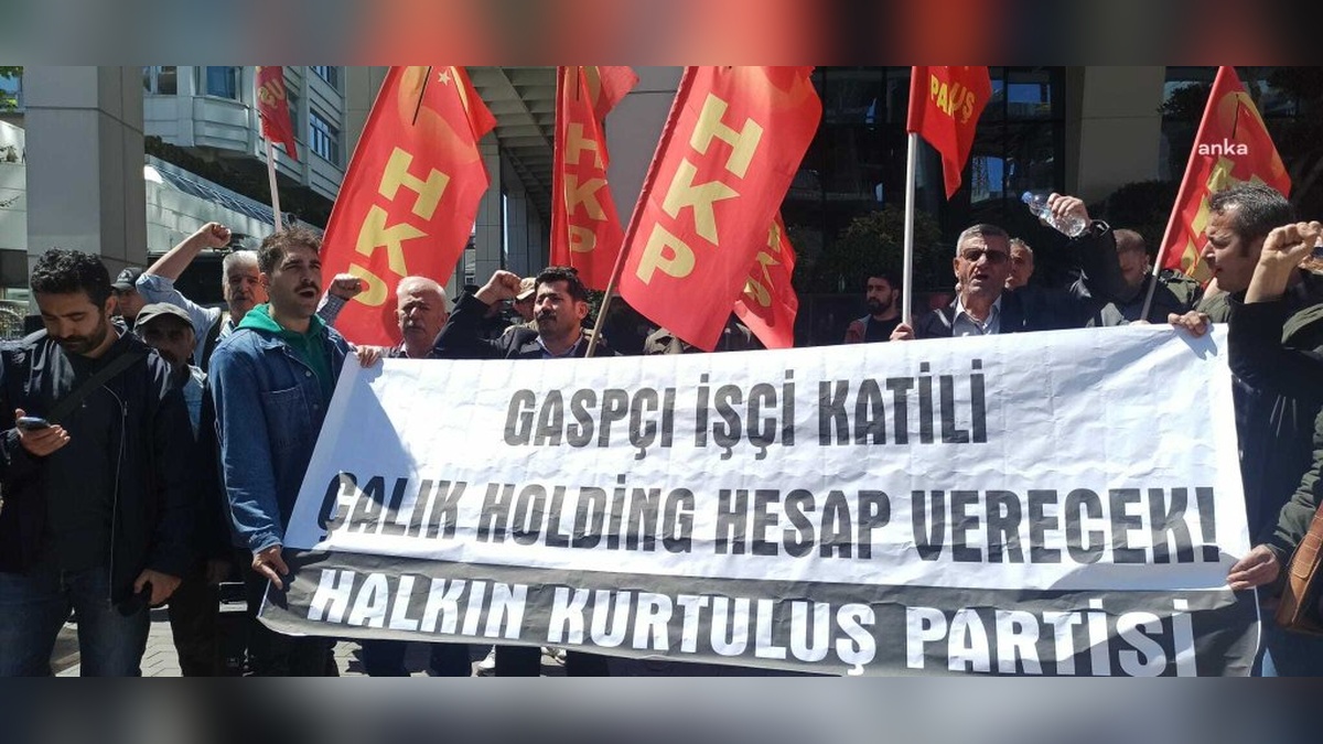 Çalık Holding Önünde Eylem: Erol Eğrek'in Ölümü Protesto Edildi