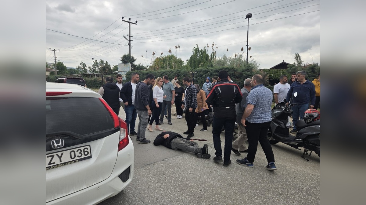 Orhangazi'de Baba-Oğul Motosiklet Kazası: İki Yaralı