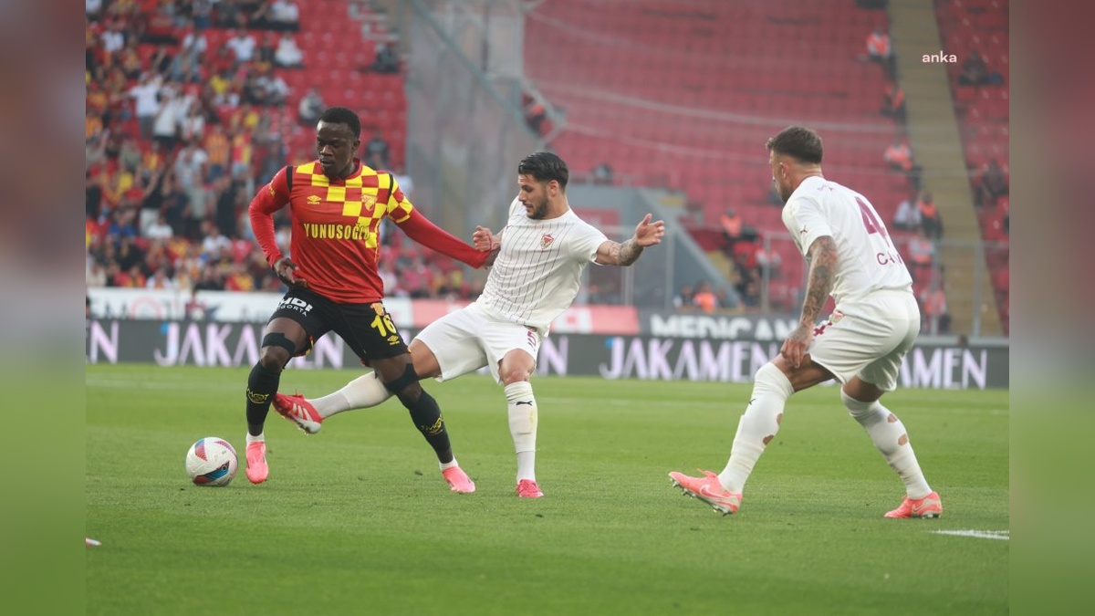 Göztepe-Hatayspor Maçı 1-1 Berabere Bitti