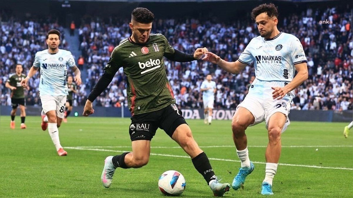 Beşiktaş, Adana Demirspor'u 4-1 yendi