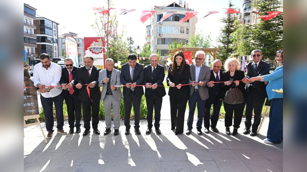 Kırşehir'de Prof. Dr. Ganire Paşayeva Parkı hizmete açıldı