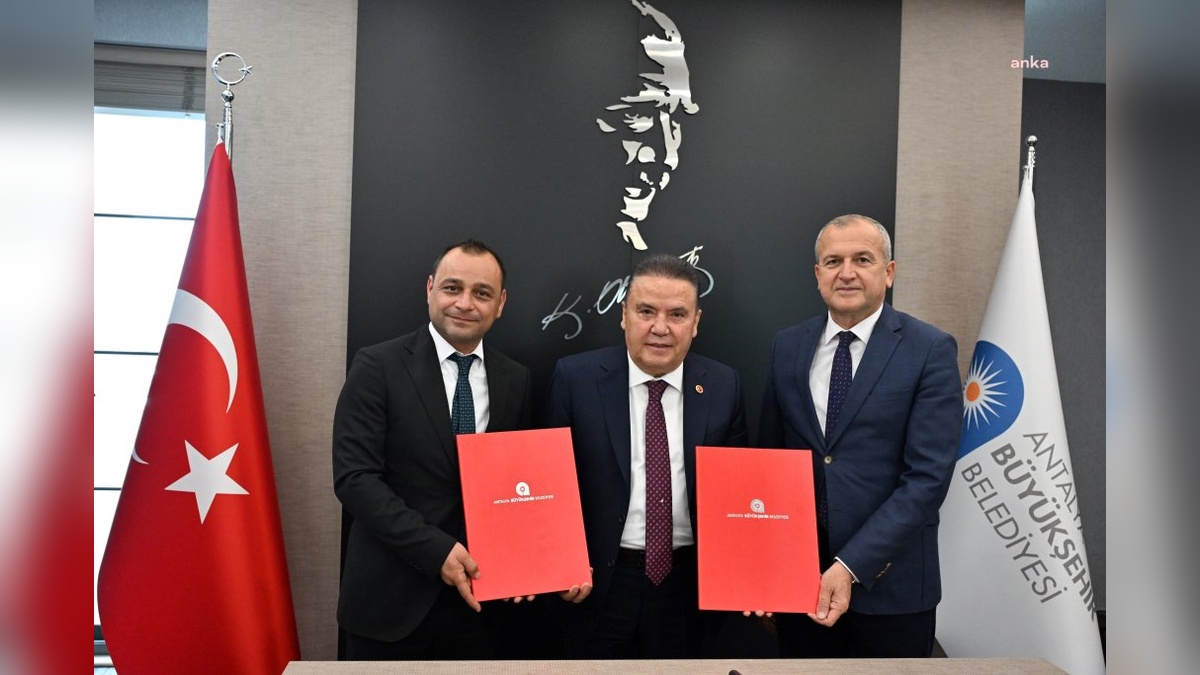 Antalya Büyükşehir Belediyesi, Atık Su Deşarjlarında Yeni Bir İş Birliği Protokolü İmzaladı