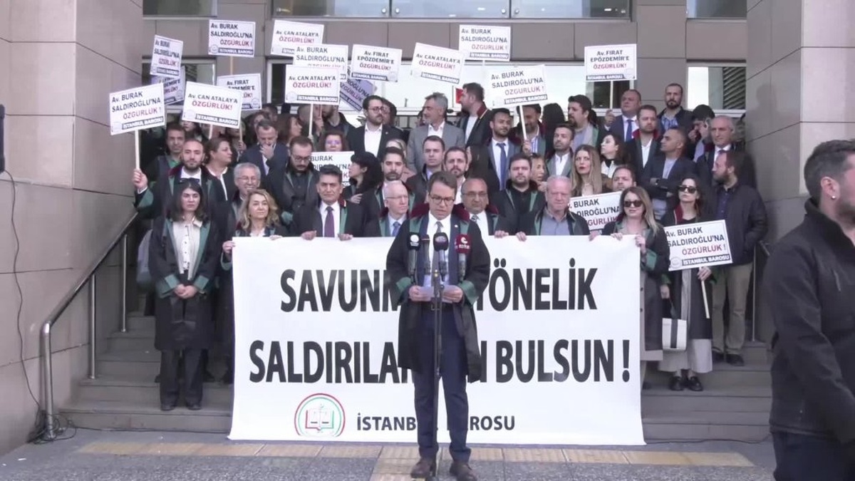 İstanbul Barosu, Avukat Saldıroğlu'nun Tutuklanmasını Protesto Etti
