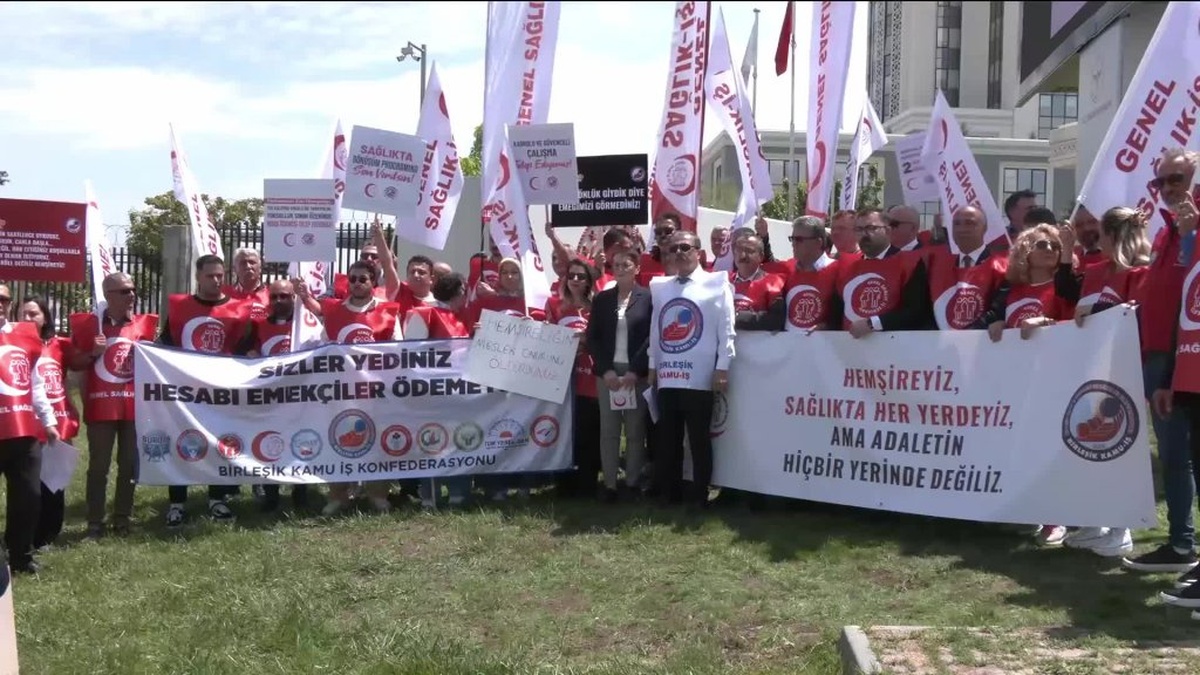 Sağlık-İş Sendikası: 'Sağlıkta dönüşüm değil, hak kıyımı var!'