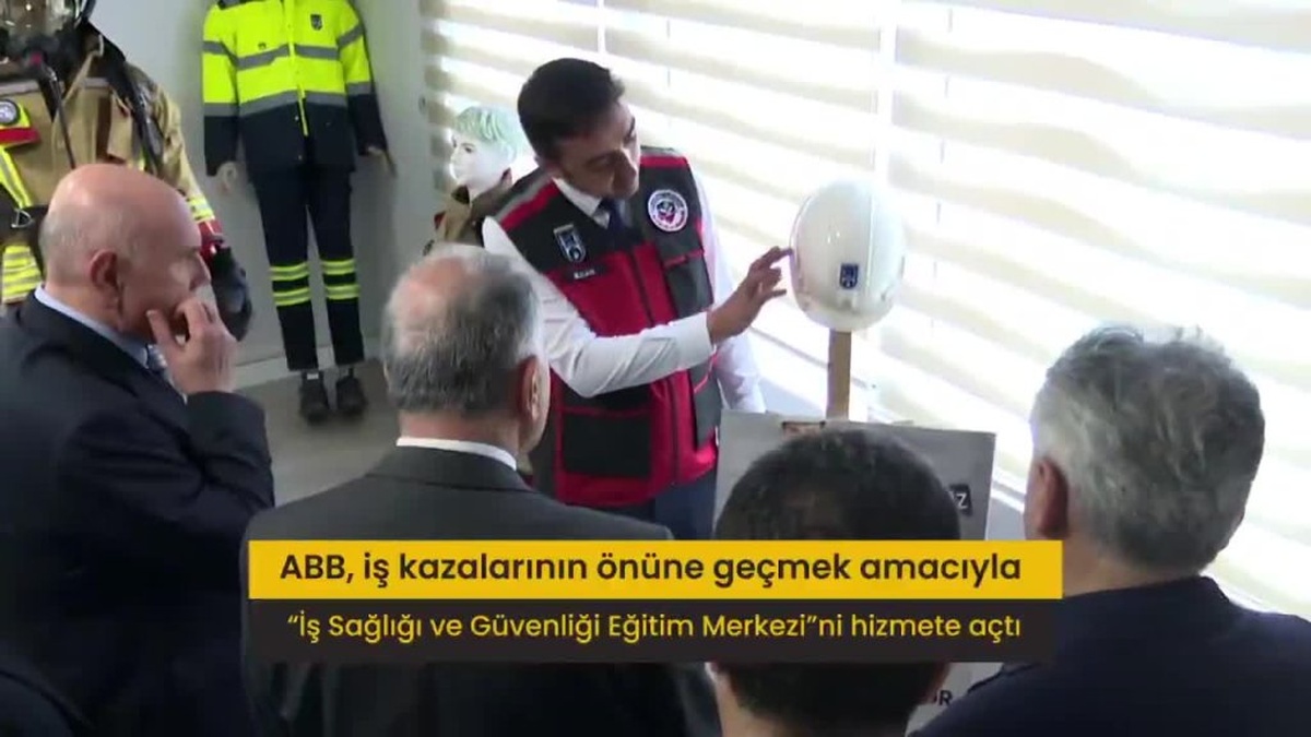 Ankara Büyükşehir Belediyesi, İş Sağlığı ve Güvenliği Eğitim Merkezi'ni Açtı