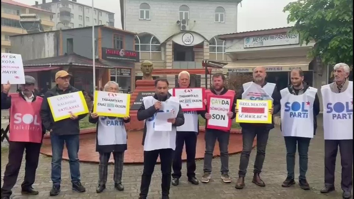 Akbıyık: Çay Üreticilerine Sefalet Ücreti Dayatılamaz