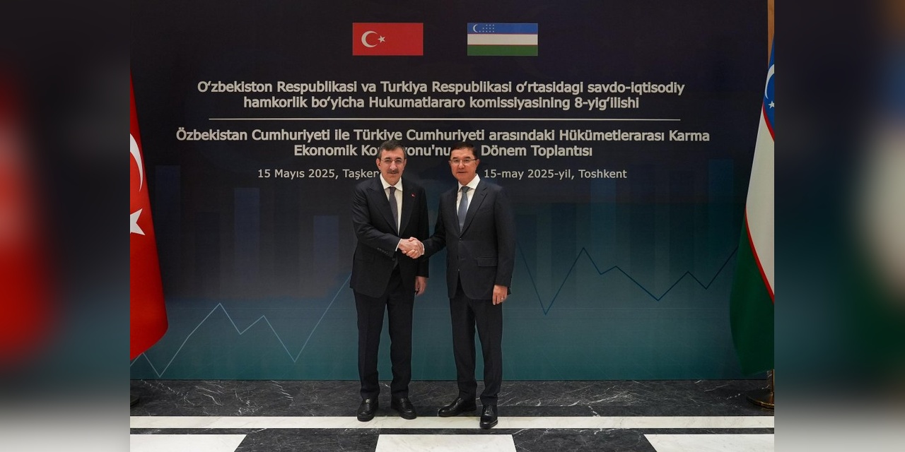 Yılmaz, Özbekistan'da Kuçkarov ile görüştü: Ekonomik iş birliği ele alındı