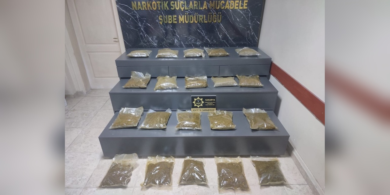 Sapanca'da 18 Kilo Uyuşturucu Ele Geçirildi, 4 Gözaltı