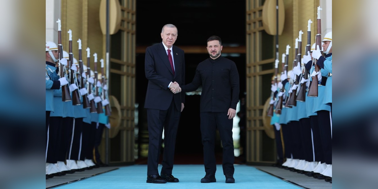 Cumhurbaşkanı Erdoğan, Zelenskiy İle Görüştü