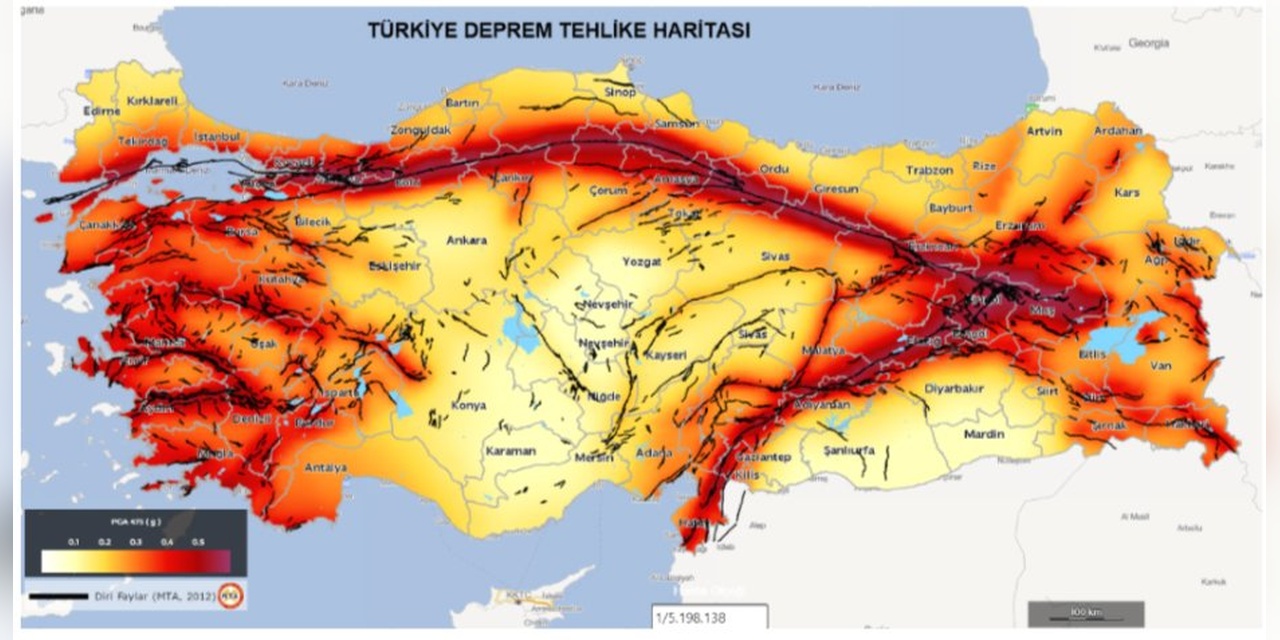 Konya'da 5.2 Büyüklüğünde Deprem: Tuz Gölü Fayı 7'lik Deprem Üretebilir