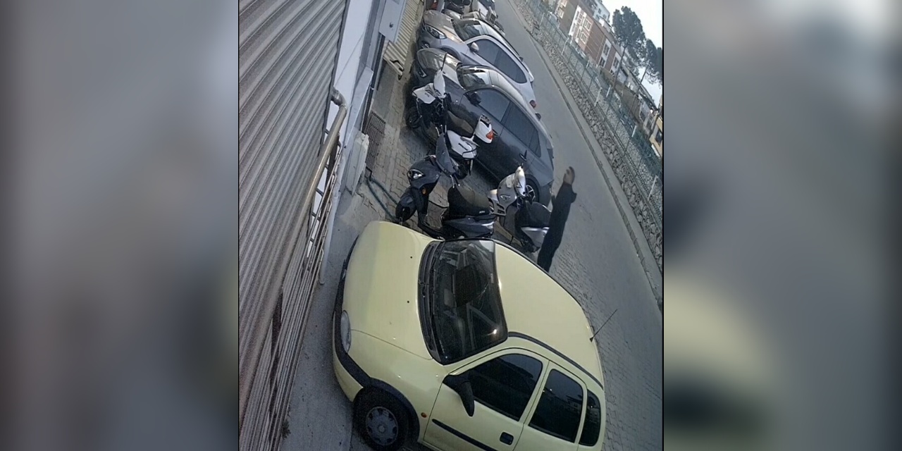 Aydın'da yangında ölen ailenin evine itfaiye eri Turgay Gezgin'in geliş gidişi güvenlik kamerasında