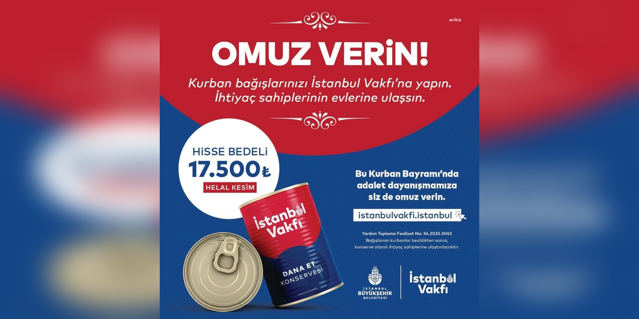 Özgür Özel: Kurban Bağışımı İstanbul Vakfı'na Yapıyorum