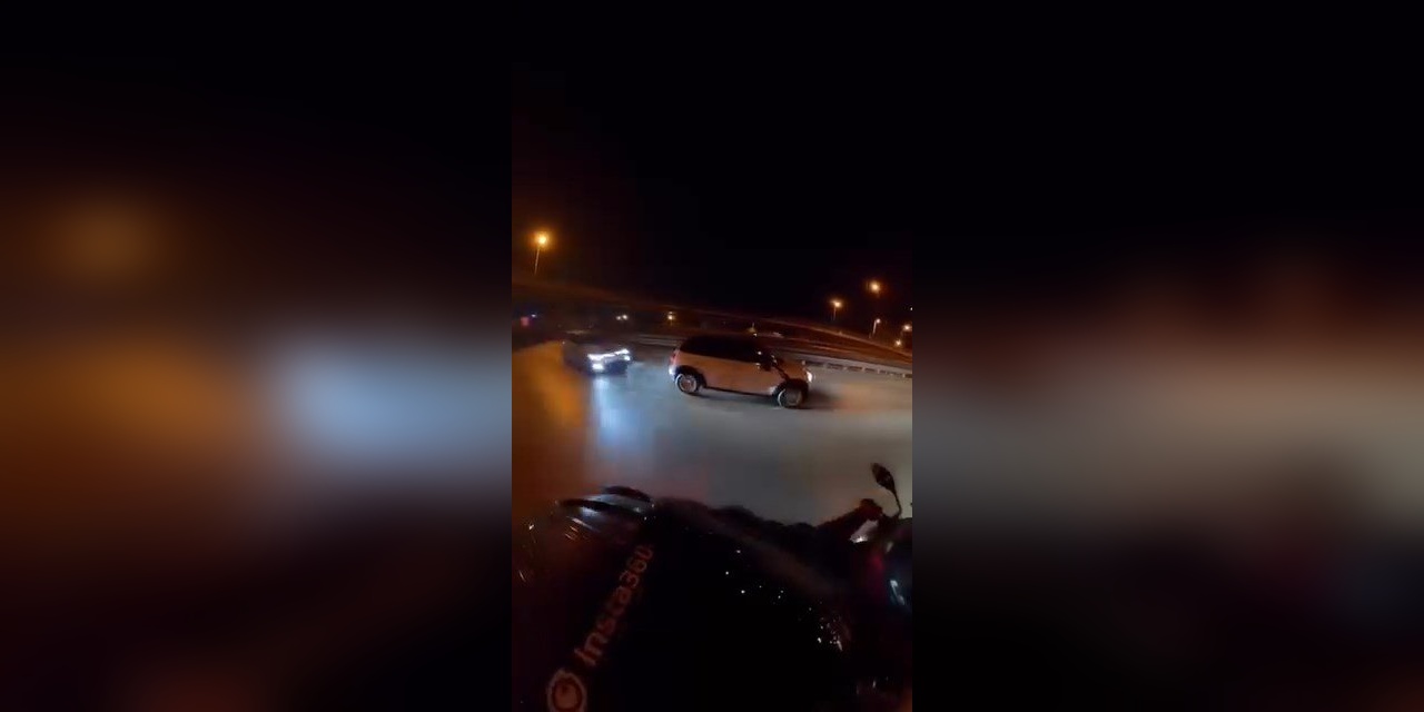 Kadıköy D-100'de korkunç kaza: Kask kamerası ölümden döndüren anları kaydetti