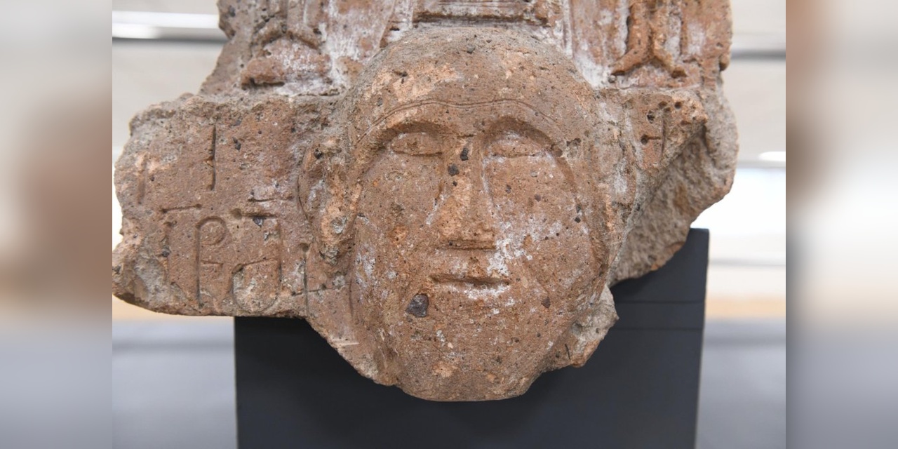 Kars Müzesi'nde Ani Ören Yeri'nden 133 Yıllık Rölyef Sergileniyor