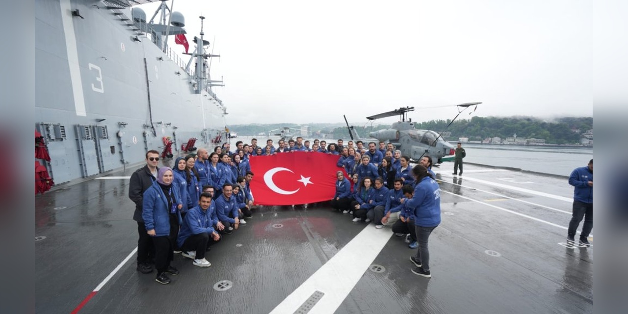 TCG Anadolu ile Samsun'a Milli Mücadele Yolculuğu