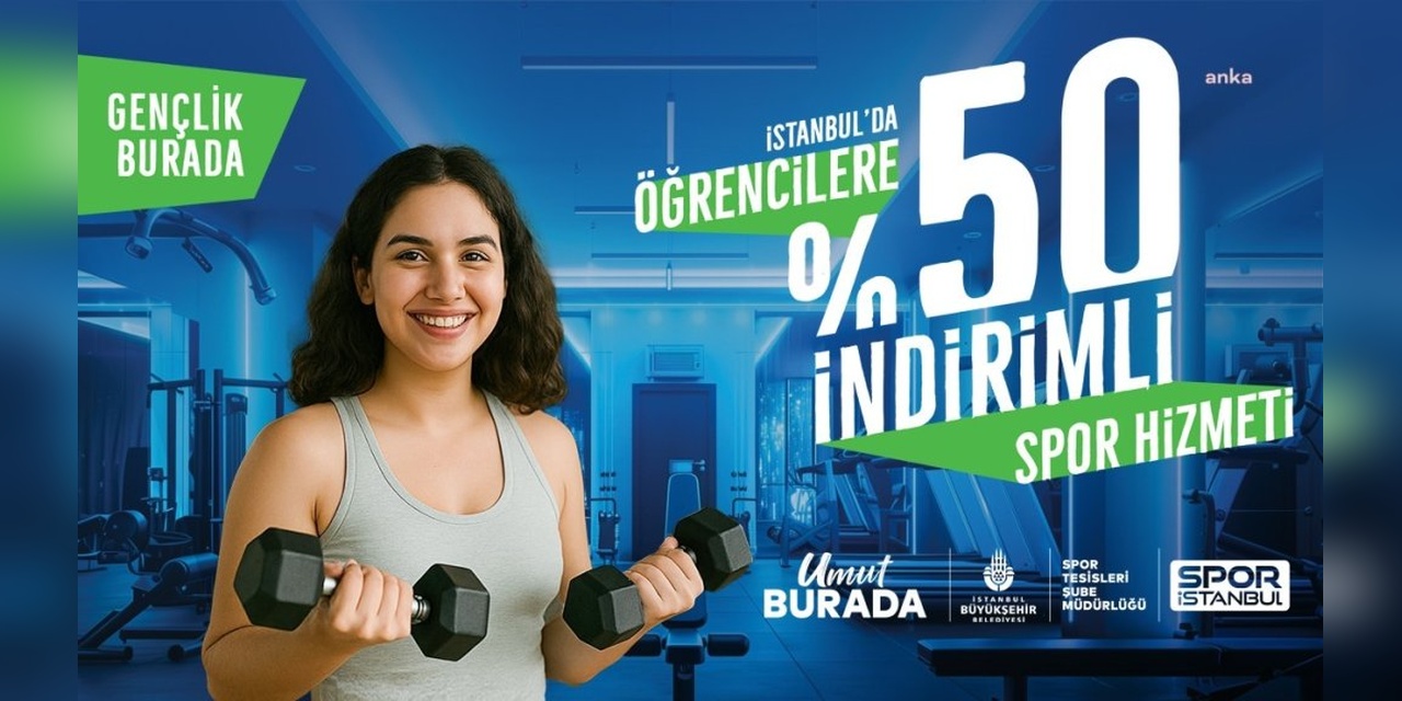 Spor İstanbul'dan öğrencilere yüzde 50 indirim