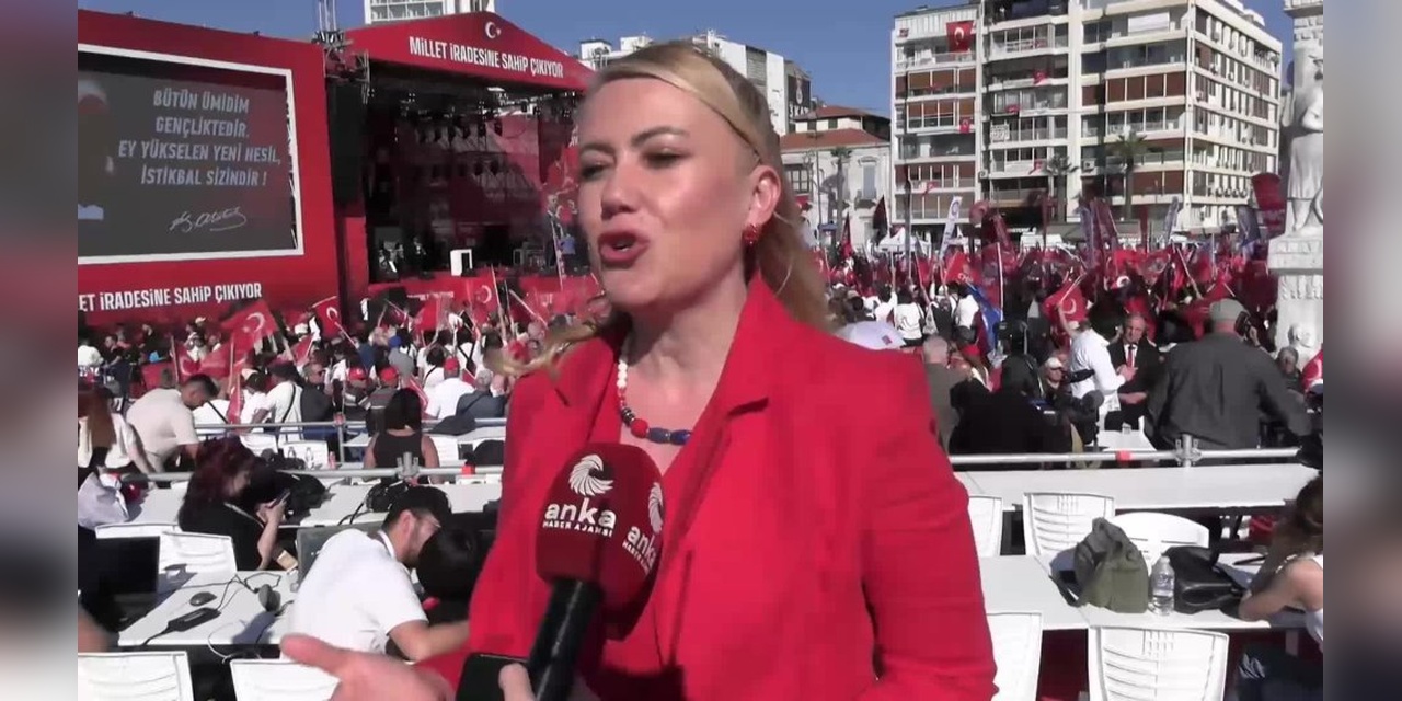 İzmir'de CHP mitingi: 'Halkın iradesinin karşısında kimse duramaz'