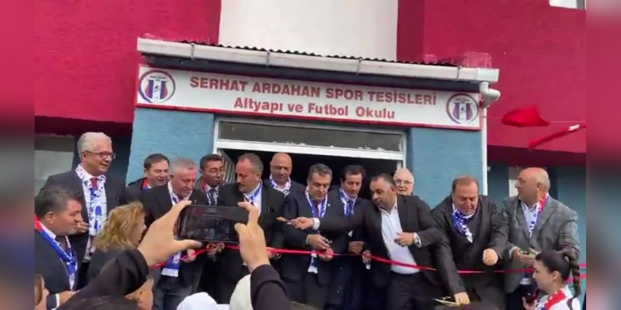 Ardahan'da Serhat Ardahanspor'un yeni tesisi açıldı