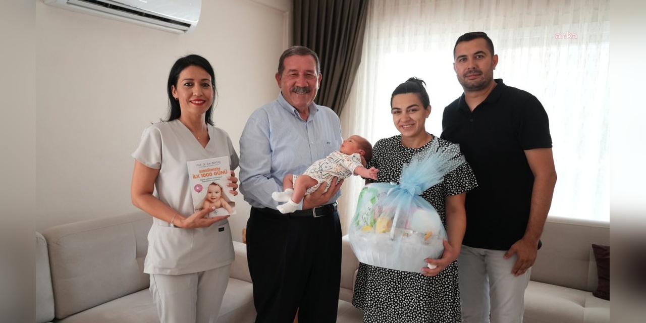 Milas'ta 'Hoş Geldin Bebek' projesi: Yeni doğanlara hediye sepeti